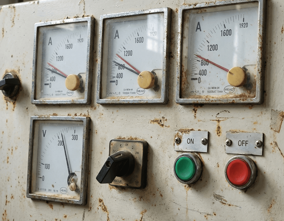 複数色針 複数メーターの同時読取