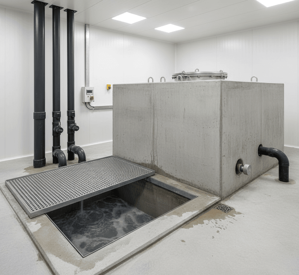 排水ピット・排水槽の水位遠隔監視