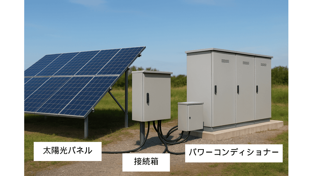 太陽光発電の接続箱 内側状態監視